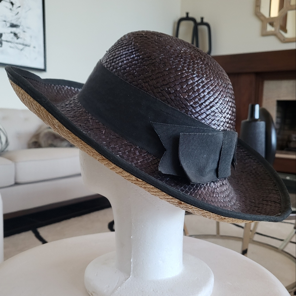 Sonni San Francisco Straw Sun Hat w/Bow